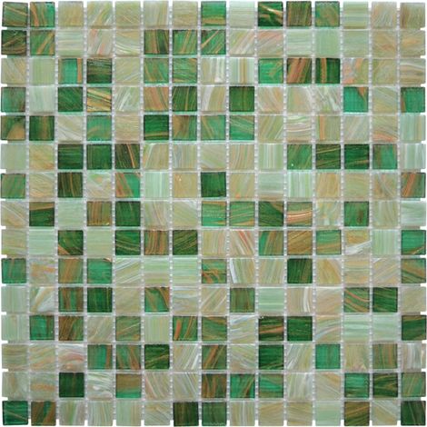 MOSAÏQUE LAGON 1 PLAQUE 32,7 x 32,7 CM CASA LINEA