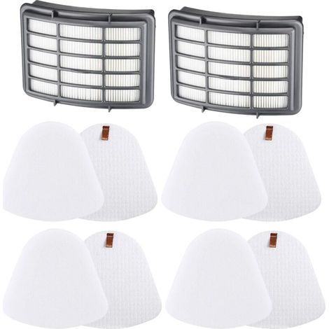 Pack de 4 filtros + 2 filtros de recambio para los modelos SHARK NV350, NV360, NV351 y UV540 (1/4)