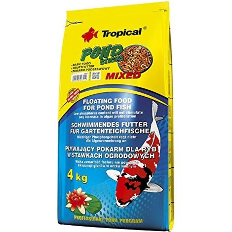 Tropical Pond Sticks Mixed cibo rosso 4 kg