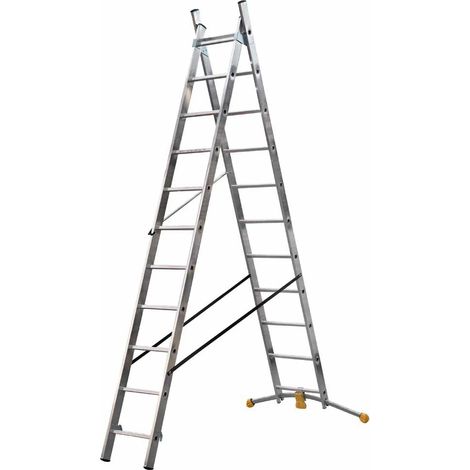 Scala Hailo 1412-801 stabilizzatore curvo 495 cm altezza lavoro