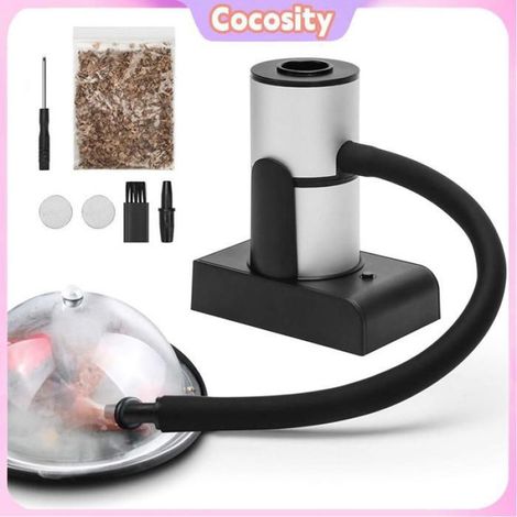LBJFYHJN Fumeur de Cocktail Infuseur de Fumeur Portable, Générateur de Fumée Intérieur et Extérieur en culinaires accessoire (1/5)