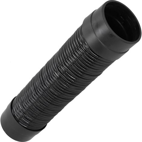 Tuyau de ventilation PVC anti-bruit 55cm/21.7in, réducteur de bruit pour ventilateur d'extraction 110mm, flexible et silencieux (1/5)