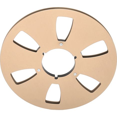 Bobine Universelle en Alliage d'Aluminium 1/4 10,5 Pouces pour Enregistreur Audio - 6 Trous (1/5)