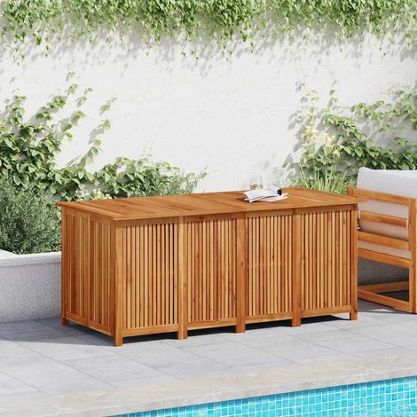 vidaXL Contenitore da Giardino 175x80x75cm in Legno Massello di Acacia