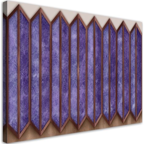 Tableau sur toile Fenêtres 3D colorées 100x70 (1/5)