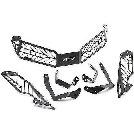 Accessoires de modification pour moto Honda Adv150 Adv-150 Adv 150 2019-2021 : Cache de protection de phare, grille de protection pour phare ( ) (1/5)
