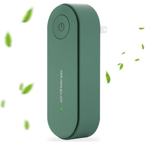 Purificateur D Air Sur Prise - Générateur D Ions Négatifs Portatif - Pour Chambre Salle De Bain Bureau Couloir - 20 Millions D Ions/S - 1 Pièce (1/5)