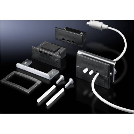 Rittal SZ 2400.500 Piastra passacavo 3 vani Ø (max.) 6 mm Plastica Nero (RAL 9005) 5 pz.