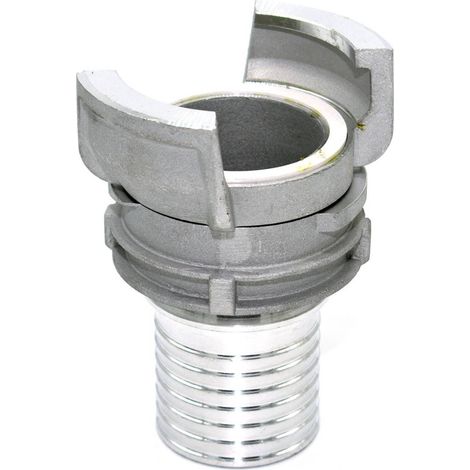 Multitanks – Raccord symétrique Guillemin pompier – Douille annelée réduite à collerette – Aluminium AL-A356 – Pression service 16 bars – Made in France