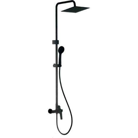 Colonne de douche noire IBERGRIF Ibiza M17007B