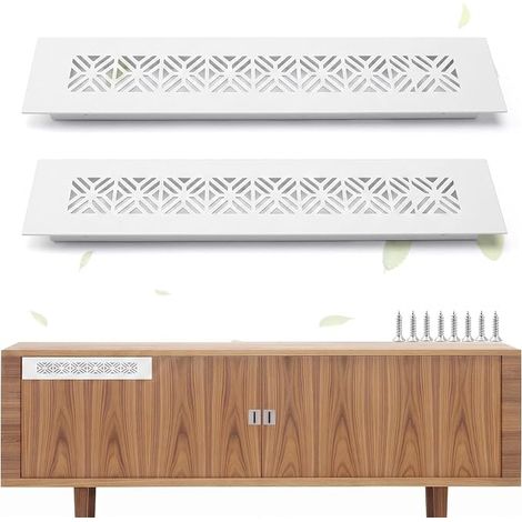 Air Vent Grille 400 x 50 mm Ventilation Cover (1/5)