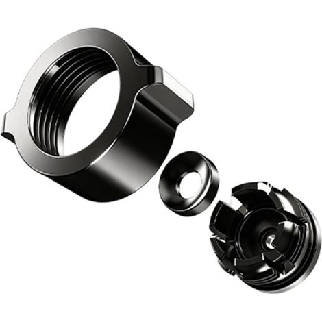 Tuerca de base metálica roscada de 17 mm para rodamiento de bolas