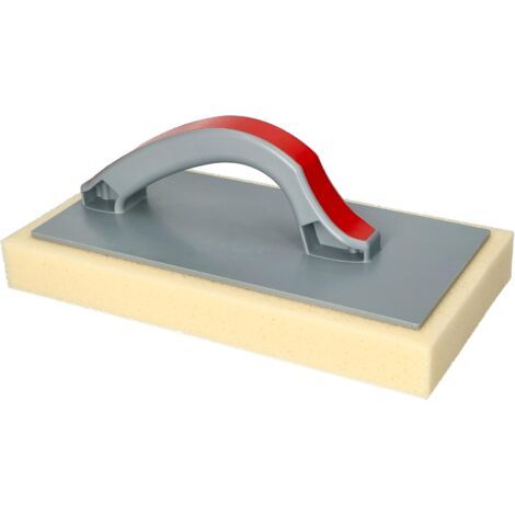 Planche à râper en plastique 290 x 150 mm avec revêtement éponge hydro-pour jointoyer et nettoyer-NANOTEH (1/5)