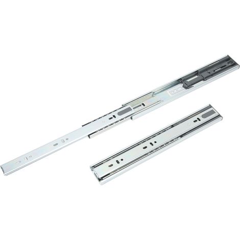 Glissières de Tiroir 30cm 30KG Charge Roulements à Billes Rails pour Meubles, Camping-car, Bateau, Maison (1/5)