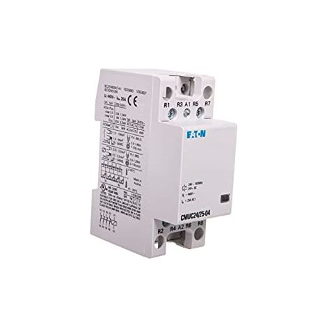 Relais modulaire 24VAC/50Hz 4O 20A 2PE 000137404 EATON CMUC24/25-04