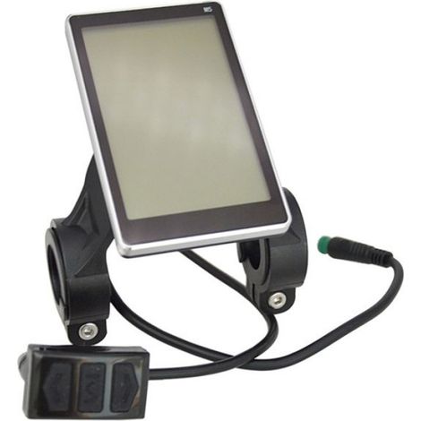 1 x Écran LCD, 5 Broches, Tension 24V-60V, Matériau ABS, Vélo Électrique Scooter (1/5)