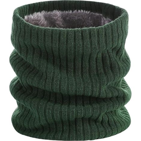 Tour de cou chaud en polaire d'hiver, écharpe coupe-vent, masque pour femmes et hommes (1/5)