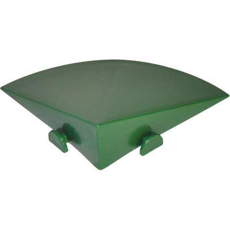 Accessorio per Piastrella in Plastica da Esterno e Giardino ANGOLO 10 x 10cm. PEZZI 4