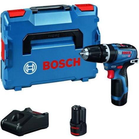 Perceuse a percussion Bosch Professional GSB 12V-35 (sans batterie ni chargeur) + L-BOXX (1/5)