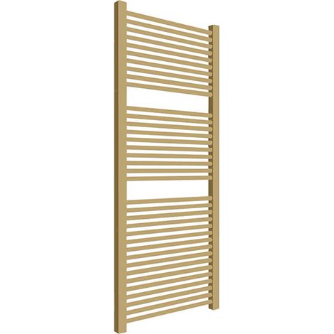 Scaldasalviette ad acqua calda d'oro di 1035mm di altezza e 430mm di larghezza - 466 Watt - MIK1035/430SXBRA