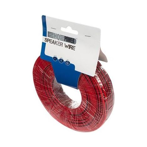 HQ-Power HQLW10000 Cable, Rojo/Negro, 2 X 0.50 Mm, 100 M (1/3)