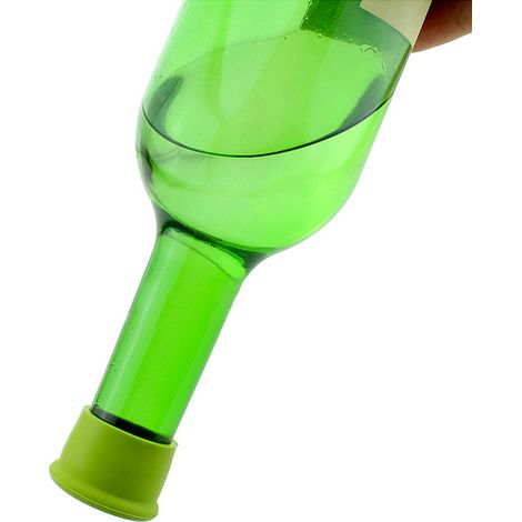 Bouchon de bouteille en silicone de qualité alimentaire bouchon de bouteille de vin rouge bouchon d'étanchéité en liège de bière bouchon en caoutchouc souple bouchon de conservation bouchon de bouteil (1/3)