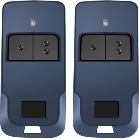 Télécommande de portail compatible avec BFT Mitto Cool C2. 2 pièces Télécommande pour portail BFT à deux canaux, remplace la télécommande BFT Mitto RCB02, télécommande pour portes de garage (1/5)