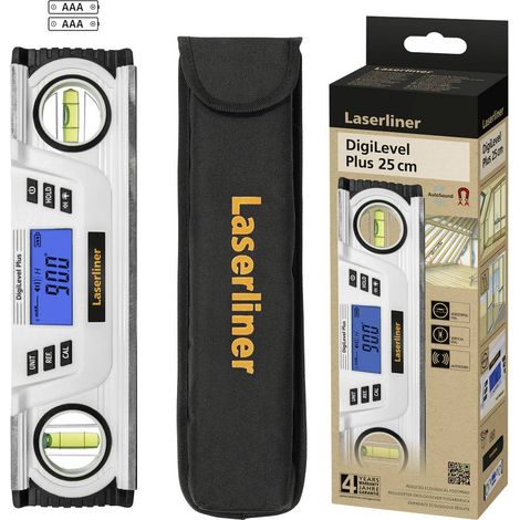 Laserliner DigiLevel Plus 25 081.249E Livella a bolla digitale