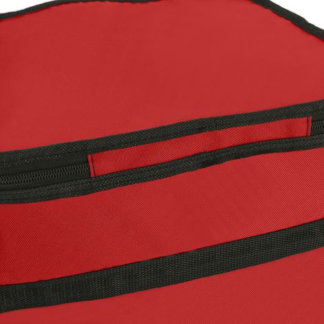 Sac de rangement pour boules de Noël KIN33-B4 en nylon 600D à 64 compartiments avec séparateurs, lumières LED, boîte de rangement pour fleurs de Noël, séparateurs amovibles, matériau PP, dimensions de (1/5)