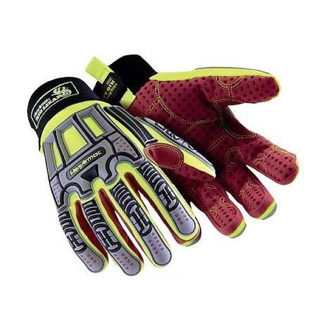 HexArmor Rig Lizard Guantes de Protección Amarillo Talla 7