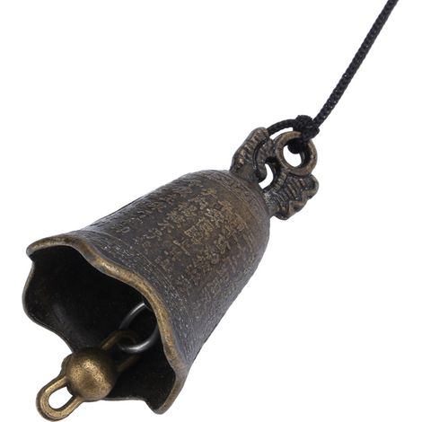 Carillon éolien en bronze à 4 tubes et 5 cloches pour jardin et terrasse – idée cadeau (1/5)