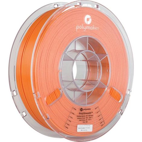 [GEBRAUCHT] B-Ware Polymaker Filament Druckmaterial PVB PolySmooth polierbar Orange 1.75 mm 750 g