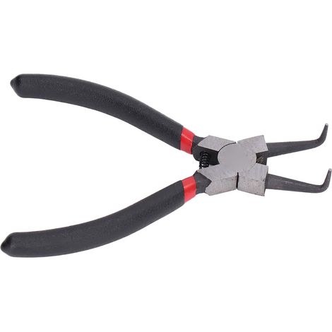 Pince à circlips incurvée interne en acier au carbone avec poignée d'immersion, 15 cm (6 po) (1/5)
