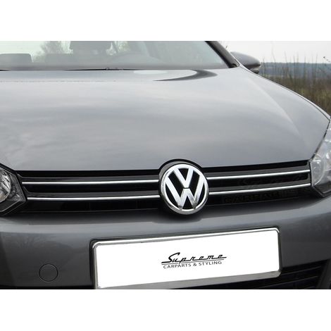 VW Golf VI Mk6 - Calandre chromée Listwy Atrapa Tuning (1/5)