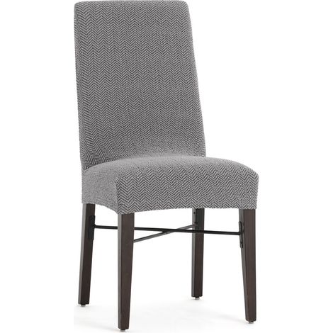 Coprisedia tessuto elastico colore grigio - Jaz (1/5)