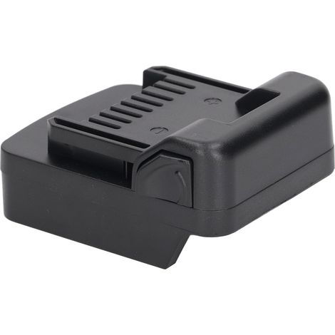 Adaptateur convertisseur de batterie compact et sûr pour outils électriques Hitachi. Adaptateur de conversion de batterie au lithium standard pour outils électriques Hitachi. (1/5)