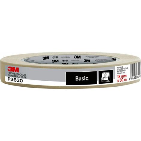 Rollo cinta pintor kreep 18mm x 50mt p3630 3m