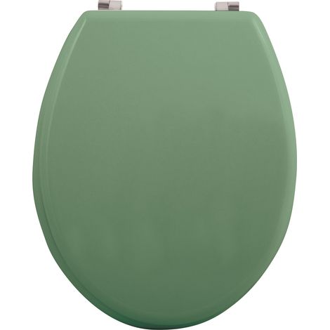 Abattant Wc Mdf Vert Basil Charnières Inox Abattant Wc Mdf Vert Basil Charnières Inox - M S V