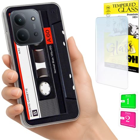 Custodia per Xiaomi Redmi 15C 5G 173mm / Poco C85, cover posteriore in vetro (1/5)