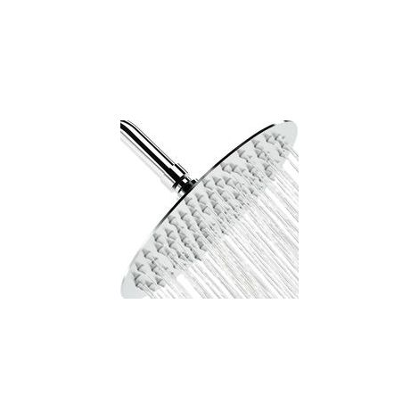 Pommeau de Douche Fixe 10"/25cm, Haute Pression, Économie d’Eau, Design Moderne, Installation Facile