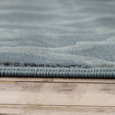 Paco Home Alfombra Pelo Corto Moderna Diseño Marroquí Gris 120x170 cm