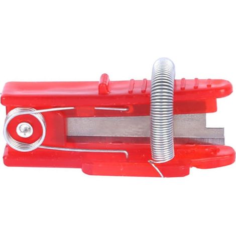 Outil de cueillette de plante jardin séparateur séparateur fruit de légumes de la récolte de thé de la récolte pour le jardinage de la ferme d' rouge (1/5)