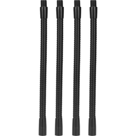 Jeffergarden 4 pièces col de cygne lampe tuyau aluminium 10mm calibre Flexible Table bureau lampe tuyau éclairage raccords 20cm-DOU