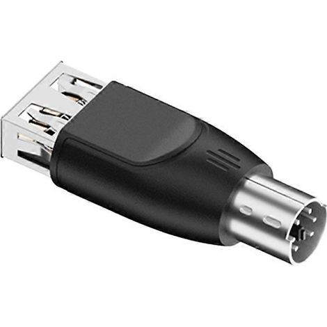 Adaptateur USB vers PS/2 pour clavier et souris (1/5)