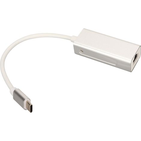 Adaptateur réseau Ethernet USB-C vers RJ45 LAN, haut débit, stable et prêt à l'emploi, de type C, pour ordinateurs de bureau et portables. (1/5)