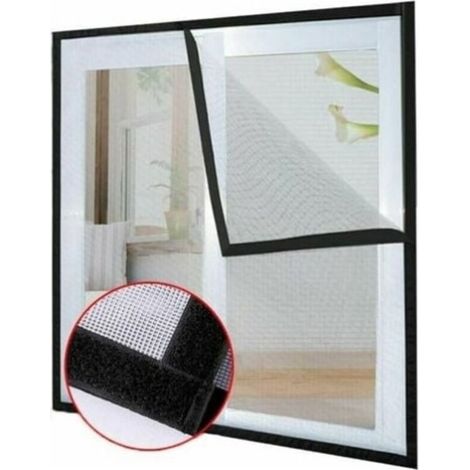 Filet de protection pour chat avec ruban adhésif. Pour les fenêtres de balcon, anti - moustique voile voile voile invisible maille 70 100cm