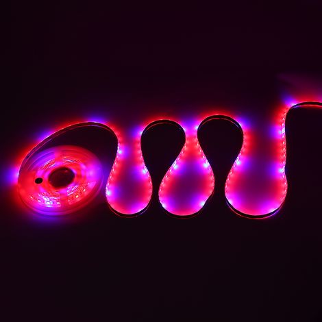 5:1 LED-Streifenleuchten für Pflanzenwachstum, hohe Lichtausbeute, zusätzliche optische Lichtquelle für Blüten (1/5)