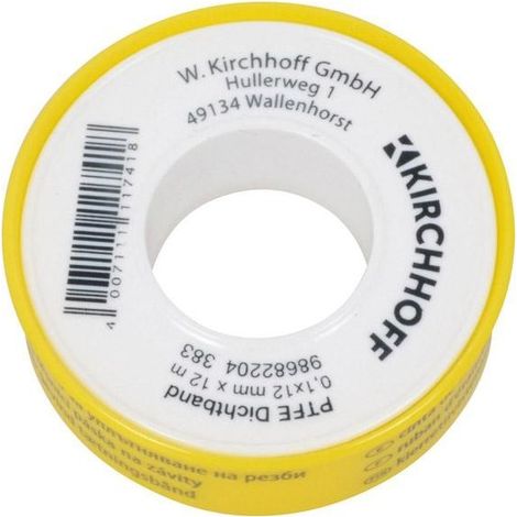 Ptfe Filo Guarnizione 0,1X12Mmx12M Dvgw