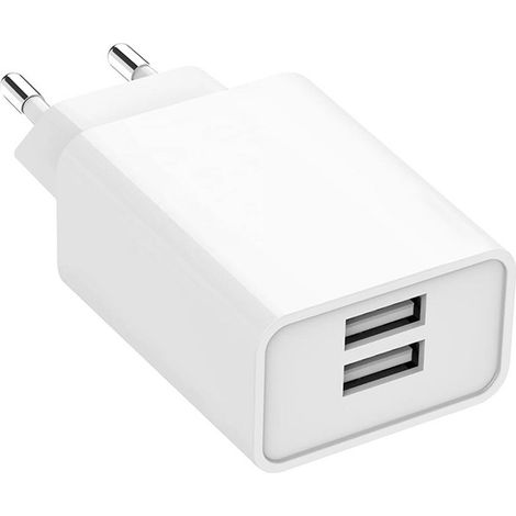 USB-Ladegerät, Dual-Lade-Wandladegerät, Universal-Adapter für iPhone 14/13/12/11/x/8, Samsung, Xiaomi, Huawei-Telefone