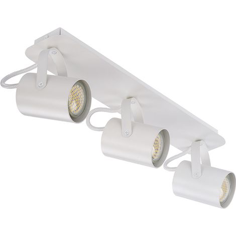 Spot plafonnier 3xGU10 blanc orientable Kamera Sigma